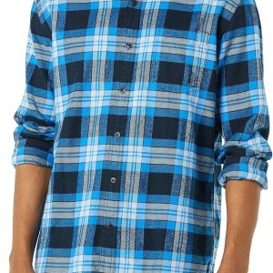 Men's Regular-Fit Long-Sleeve Flannel Shirt